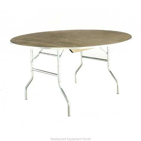 Maywood Furniture MP30RDFLD Folding Table, Round