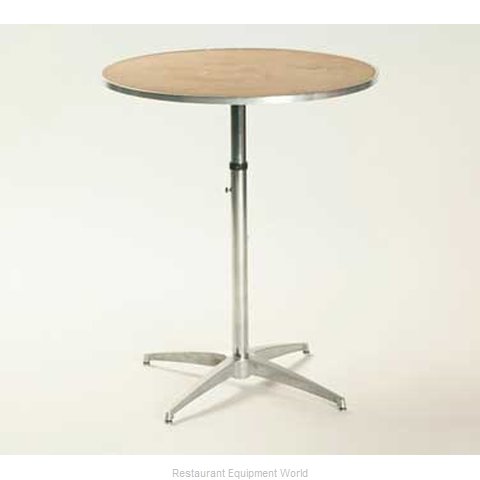 Maywood Furniture MP30RDPEDADJ Table, Indoor, Adjustable Height