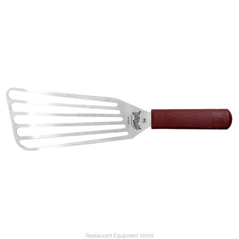 Mercer Culinary M18390 Turner, Slotted, Stainless Steel (Magnified)