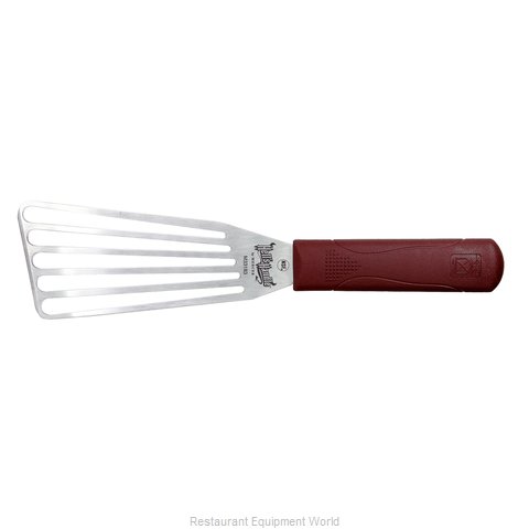 Mercer Culinary M33183 Turner, Slotted, Stainless Steel (Magnified)