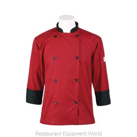 Mercer Culinary M60018RDBL Chef's Coat