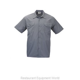 Mercer Culinary M60250GY1X Cook's Shirt