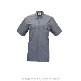 Mercer Culinary M60250GYXS Cook's Shirt