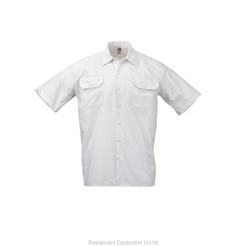 Mercer Culinary M60250WH1X Cook's Shirt