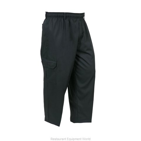 Mercer Culinary M61090BKXS Chef's Pants (Magnified)