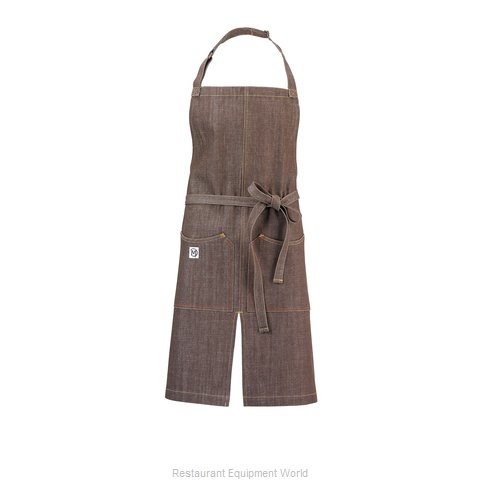 Mercer Culinary M63203BRN Bib Apron