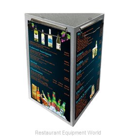 Menu Solutions ATT3CLIP-B Tabletop Sign, Tent / Menu