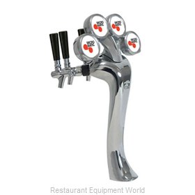 Micro Matic 6604-C-M Draft Beer / Wine Dispensing Tower