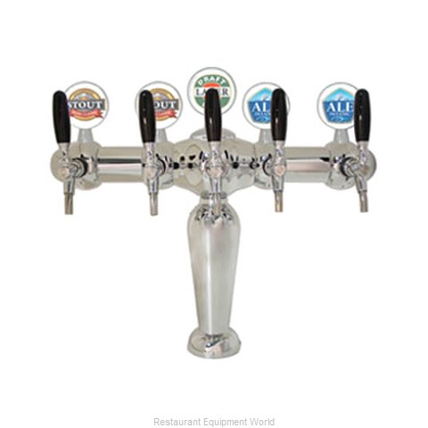 Micro Matic BRIG-C-5-M Draft Beer / Wine Dispensing Tower