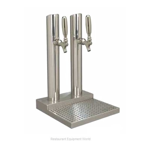 Micro Matic BS-SKY-2PSSKR-LR Draft Beer / Wine Dispensing Tower