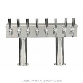 Micro Matic DPT38PSS-PL Draft Beer Dispensing Tower