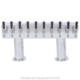 Micro Matic DPT410PSS Draft Beer Dispensing Tower