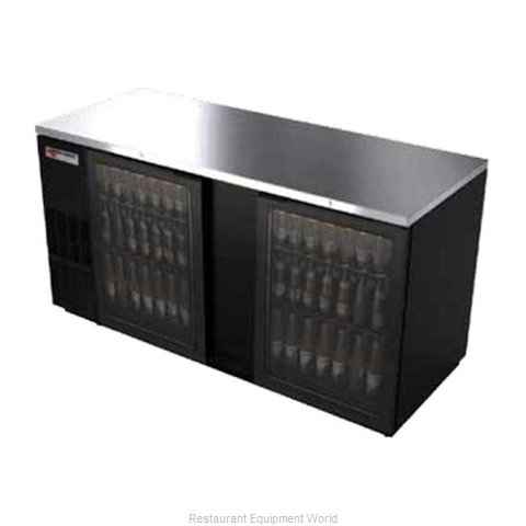 Micro Matic MBB68G Back Bar Cabinet, Refrigerated