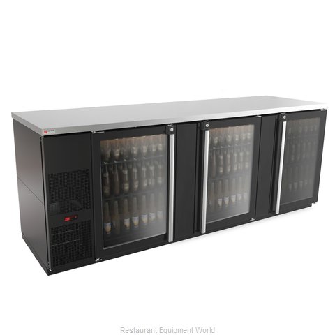 Micro Matic MBB94G-E Back Bar Cabinet, Refrigerated