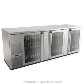 Micro Matic MBB94GS-E Back Bar Cabinet, Refrigerated