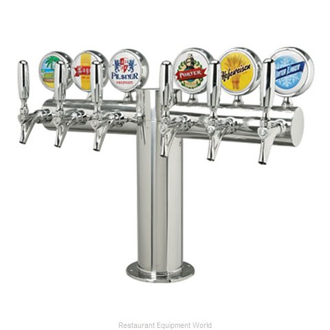 Micro Matic METRO-T-6PSSKR-M Draft Beer / Wine Dispensing Tower