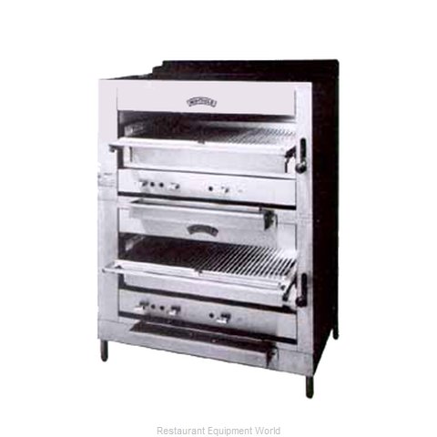 Montague Company 236W36 Broiler, Deck-Type, Gas