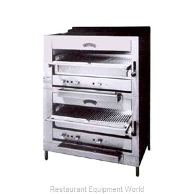 Montague Company 236W36 Broiler, Deck-Type, Gas
