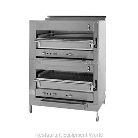 Montague Company 243W36 Broiler, Deck-Type, Gas