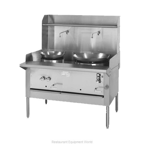 Montague Company CRM-3 Range, Wok, Gas