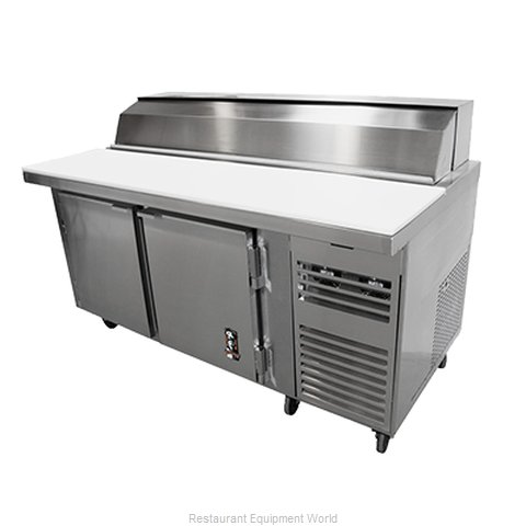 Montague Company PP-36-R Refrigerated Counter, Pizza Prep Table (Magnified)