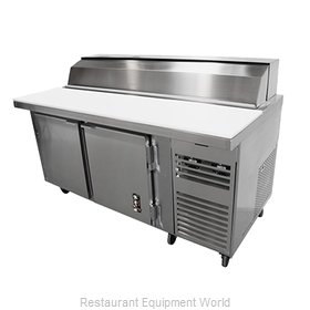 Montague Company PP-48-SC Refrigerated Counter, Pizza Prep Table