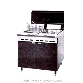 Montague Company RF240 Fryer, Gas, Multiple Battery