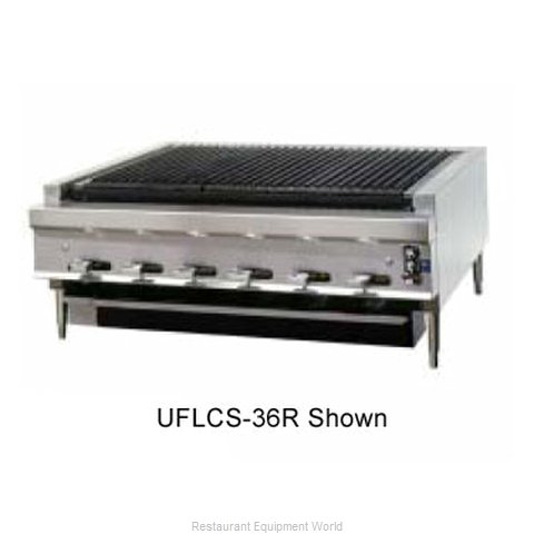 Montague Company UFLCS-60R@LEGEND Charbroiler, Gas, Counter Model