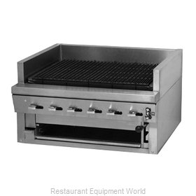 Montague Company UFSC-24C Charbroiler, Gas, Countertop