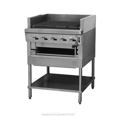 Montague Company UFSM-24C Charbroiler, Gas, Floor Model