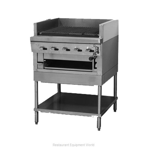 Montague Company UFSM-72R Charbroiler, Gas, Floor Model