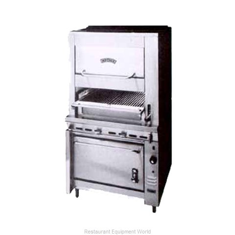 Montague Company V136W36 Broiler, Deck-Type, Gas