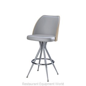 MTS Seating 316-30-XFWBP GR10 Bar Stool, Swivel, Indoor