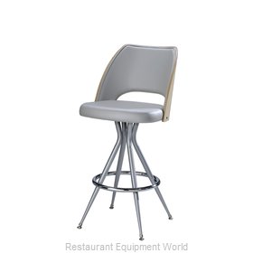 MTS Seating 316-30-YFWBP GR6 Bar Stool, Swivel, Indoor