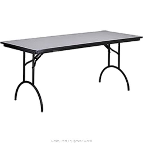 MTS Seating 415-2460-AL STANDARD Folding Table, Rectangle