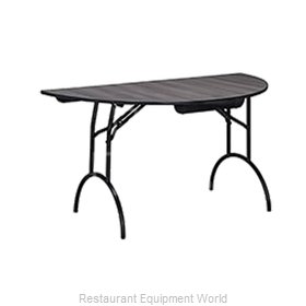 MTS Seating 415-60HR-AL PREMIER Folding Table, Round