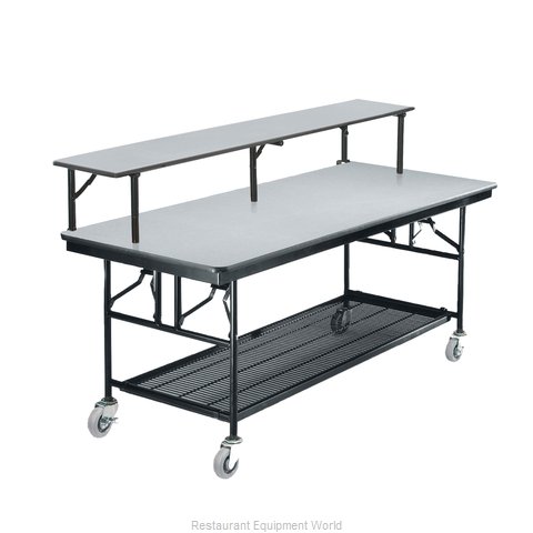 MTS Seating 420-3072-BB Folding Table, Rectangle