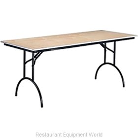 MTS Seating 425-1860-AL Folding Table, Rectangle