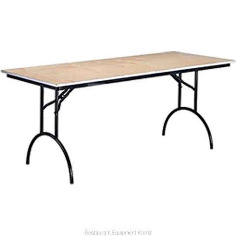 MTS Seating 425-2460-AL Folding Table, Rectangle