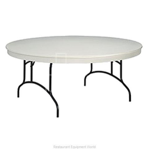 MTS Seating 445-60RD-AL Folding Table, Round