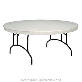 MTS Seating 445-72RD-AL Folding Table, Round