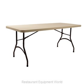 MTS Seating 455-3096 Folding Table, Rectangle