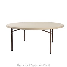 MTS Seating 455-72RD Folding Table, Round