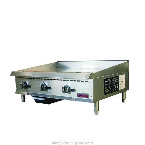 MVP Group ITG-36 Griddle, Gas, Countertop