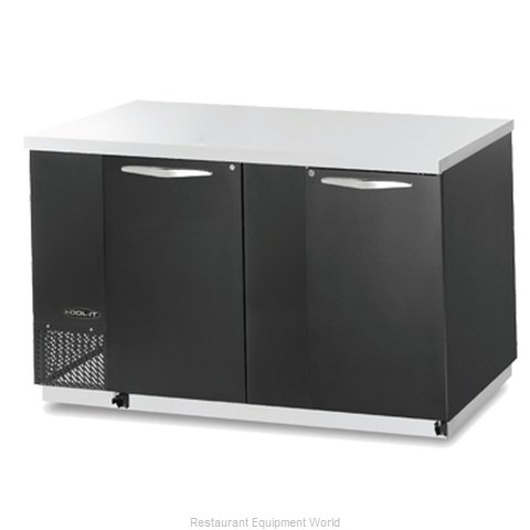 MVP Group KBB-70-2B Backbar Cabinet, Refrigerated
