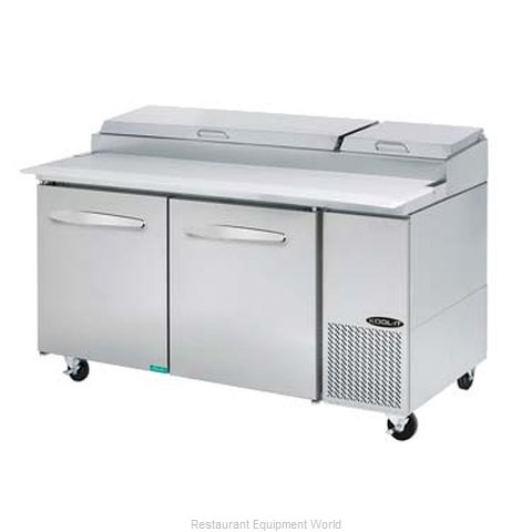 MVP Group KPT-67-2 Refrigerated Counter, Pizza Prep Table