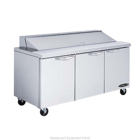 MVP Group KST-72-3 Refrigerated Counter, Sandwich / Salad Top