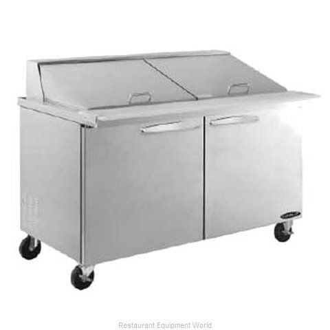 MVP Group KSTM-60-2 Refrigerated Counter, Mega Top Sandwich / Salad Unit