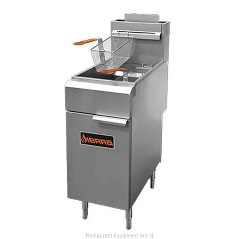 MVP Group SRF-35/40-LP Fryer, Gas, Floor Model, Full Pot