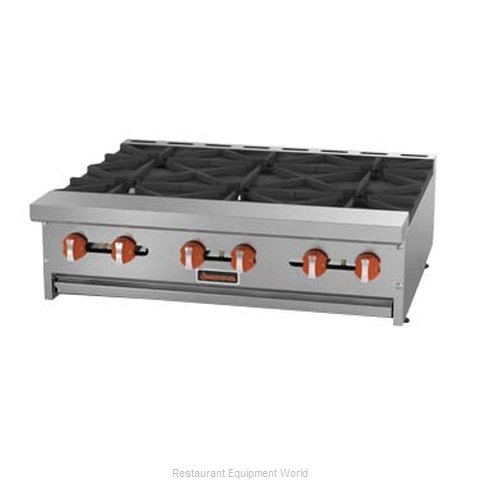 MVP Group SRHP-4-24 Hotplate, Countertop, Gas (Magnified)